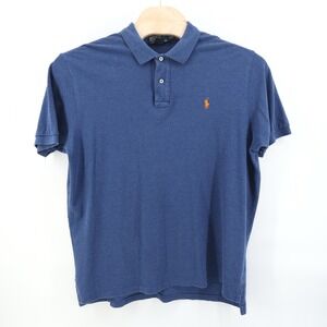 Polo‎ Ralph Lauren Men's Blue Cotton Short Sleeve Polo Shirt XXL